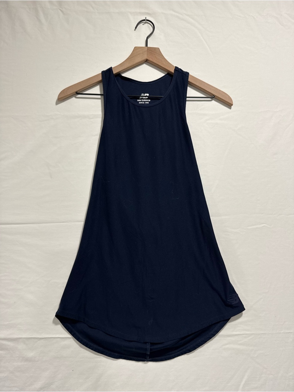 New Balance Navy Open Back Racerback Workout Tank Top Women’s Small